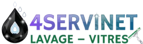 4SERVINET, entreprise de nettoyage de vitres à Lyon et dans tout le Rhône (69), service professionnel pour vitrages complexes.