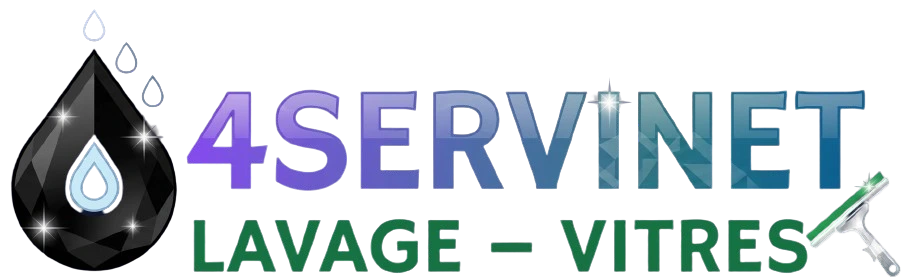 4SERVINET, entreprise de nettoyage de vitres à Lyon et dans tout le Rhône (69), service professionnel pour vitrages complexes.