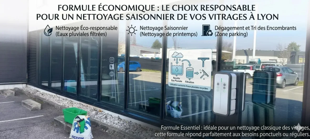 formule essentiel la solution idéale pour un nettoyage classique de vos vitrages à lyon et ses environs